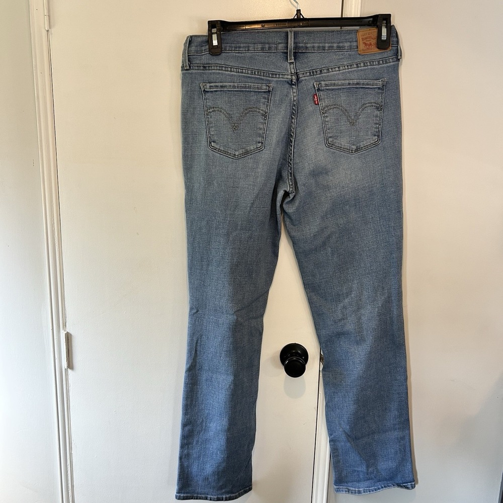 womens levis 505 straight leg jeans size 10‎  30 Length - Picture 3 of 7